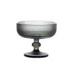 Boite de 6 coupes à glace 35 cl gris en verre Boite de 6 coupes à glace 35 cl gris en verre