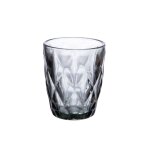 Boite de 6 gobelets bas 24 cl gris en verre