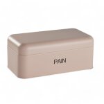 Bo�te � biscuit m�tal 30x21cm rose