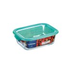 Boite extra large de conservation rectangulaire + couv lagoon 197cl