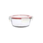 Boîte hermétique ronde 370ml en verre Boîte hermétique ronde 370ml en verre