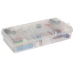 Bote rangement couture complte 17. 5x9. 5x4cm