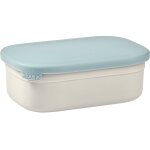Bote repas en inox gris velours / bleu baltique