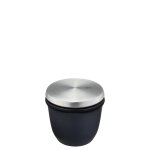 Bote  sel et  pices inox en cramique argent
