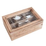 Boite  th en bois 24 cm