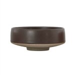 Bol marron en grs 17xh7cm