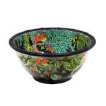 Bol mlamine 15 cm avec des motifs jungle