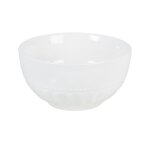 Bol en porcelaine perle blanche