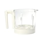 Bol seul pour robot cuiseur bleu en verre blanc Bol seul pour robot cuiseur bleu en verre blanc