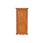 Bonnetire en chne massif 1 porte 3 tablettes