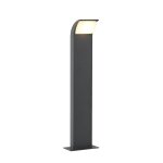 Borne eclairage exterieur en aluminium noir