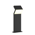 Borne eclairage exterieur en aluminium noir