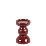 Bougeoir en céramique rouge h14 Bougeoir en céramique rouge h14