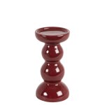 Bougeoir en céramique rouge h19 Bougeoir en céramique rouge h19