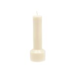 Bougie bloc en paraffine crème Bougie bloc en paraffine crème