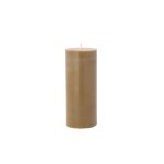 Bougie bloc en stéarine ambre Bougie bloc en stéarine ambre