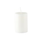 Bougie bloc en stéarine blanc Bougie bloc en stéarine blanc