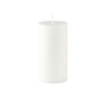 Bougie bloc en stéarine blanc Bougie bloc en stéarine blanc