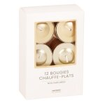 Bougies chauffe - plat dores (x12)