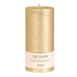 Bougie dore h15