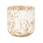 Bougie parfumée en céramique blanche et caramel 270g Bougie parfumée en céramique blanche et caramel 270g