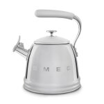 Bouilloire sifflante vintage 2, 3l inox smeg