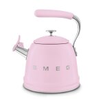 Bouilloire sifflante vintage 2, 3l rose smeg