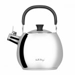 Bouilloire avec sifflet en inox chromé 2. 5l en inox chromé Bouilloire avec sifflet en inox chromé 2. 5l en inox chromé