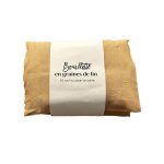 Bouillotte en graines de lin dor 20x40