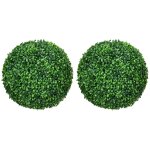 Boule de buis 40 cm artificielle vert