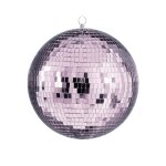 Boule  facettes lilas d30