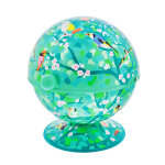 Boule � sucre bleu clair composants �lectriques 13 x 13 x 14 cm