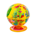 Boule à sucre jaune métal 13 x 0 x 14 cm Boule à sucre jaune métal 13 x 0 x 14 cm