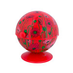 Boule � sucre rouge composants �lectriques 13 x 13 x 14 cm