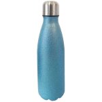 Bouteille thermos bleu en inox 500ml Bouteille thermos bleu en inox 500ml