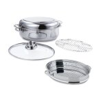 Braisire inox 38cm - 5 pices