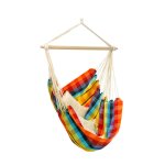 Brasil - hamac chaise large en coton arc - en - ciel Brasil - hamac chaise large en coton arc - en - ciel