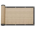Brises vue toile extrieur 1, 5x10 mt en polythylne beige