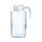 Broc en verre avec bec verseur et poigne 1, 7l