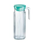 Broc en verre ultra transparent avec bec 1, 1l Broc en verre ultra transparent avec bec 1, 1l