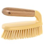 Brosse vaisselle bambou et plastique 14. 5x6. 5x10cm