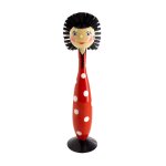 Brosse  vaisselle bleu hips 7 x 7 x 25 cm