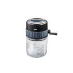 Broyeur  glace en acier inoxydable noir