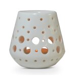 Brle parfum en cramique loob blanc