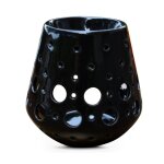Brûle parfum en céramique loob noir Brûle parfum en céramique loob noir