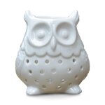 Brle parfum hibou en cramique