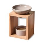 Br�le parfum yona en c�ramique et bambou