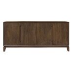 Buffet 190 cm en bois massif bross