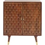 Buffet 2 portes rtro en manguier massif