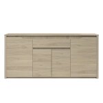 Buffet 4 portes 1 tiroir l185 cm - dcor chne